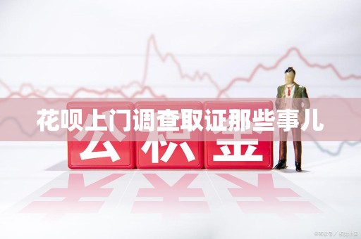 崇义花呗上门调查取证那些事儿