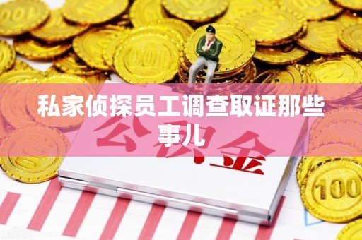 崇义私家侦探员工调查取证那些事儿